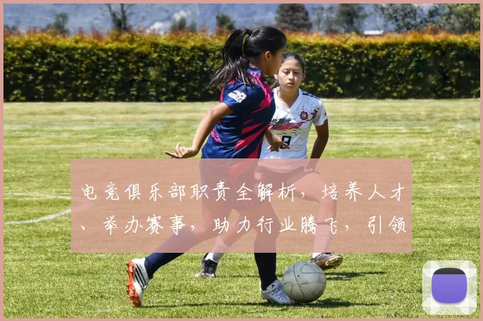 电竞俱乐部职责全解析，培养人才、举办赛事，助力行业腾飞，引领潮流
